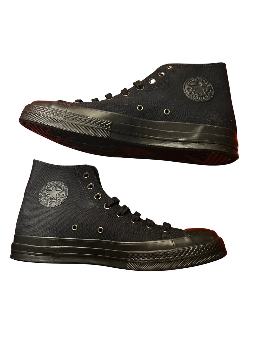 Converse Black High Top Canvas Sneakers
